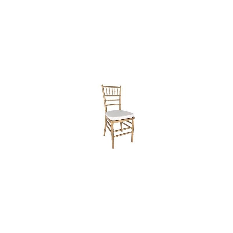 Chaise chiavari dorée