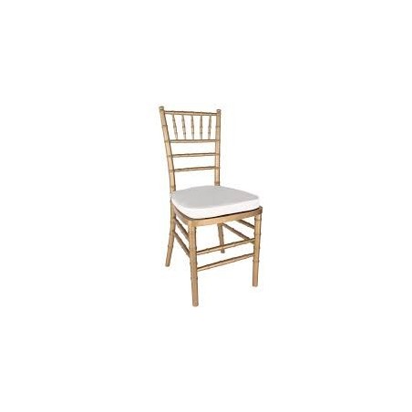 Chaise chiavari dorée