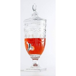 Distributeur de jus en verre