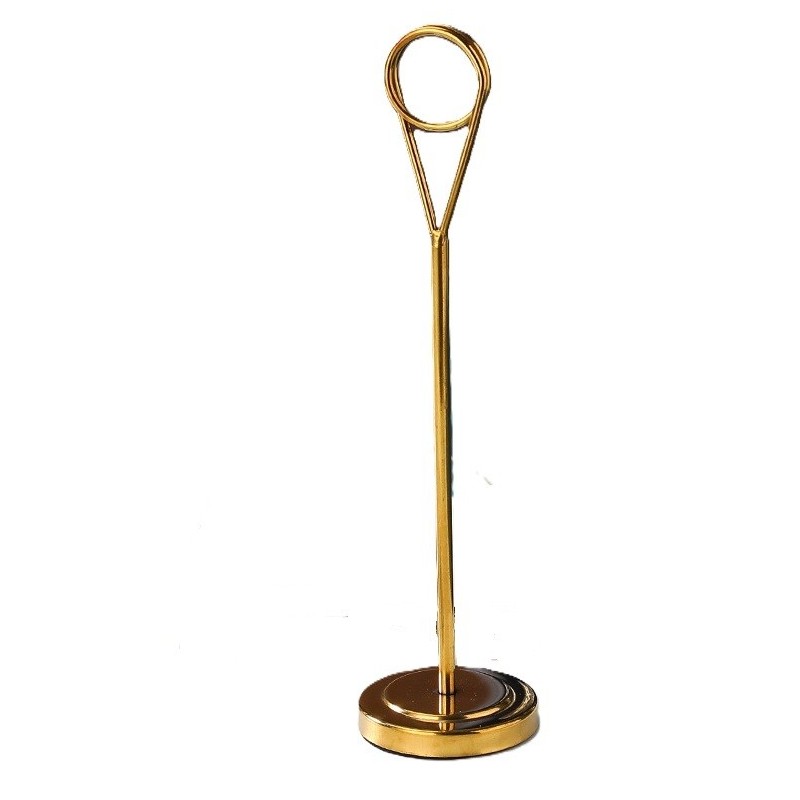 Marqueur de Table en acier inoxydable 15/20 cm