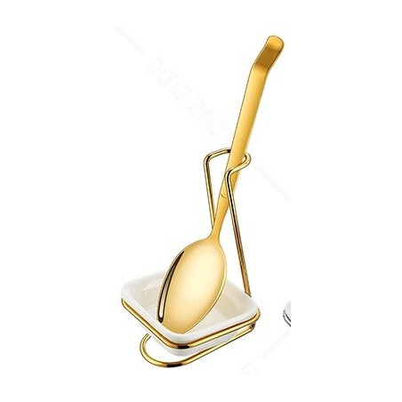 Ustensile Cuillère dorée