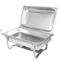 Chafing dish argenté ordinaire 1/1