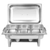 Chafing dish argenté ordinaire 1/3