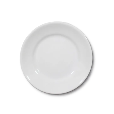 Assiette à dessert porcelaine blanche classique - Diamètre 20cm
